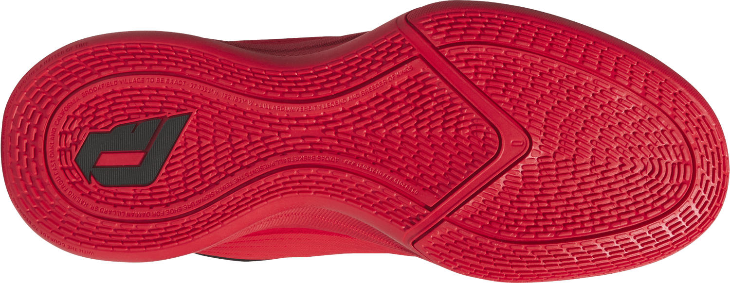 Кецове и обувки adidas Originals Dame 10 Dolla Червено | JP6093, 1