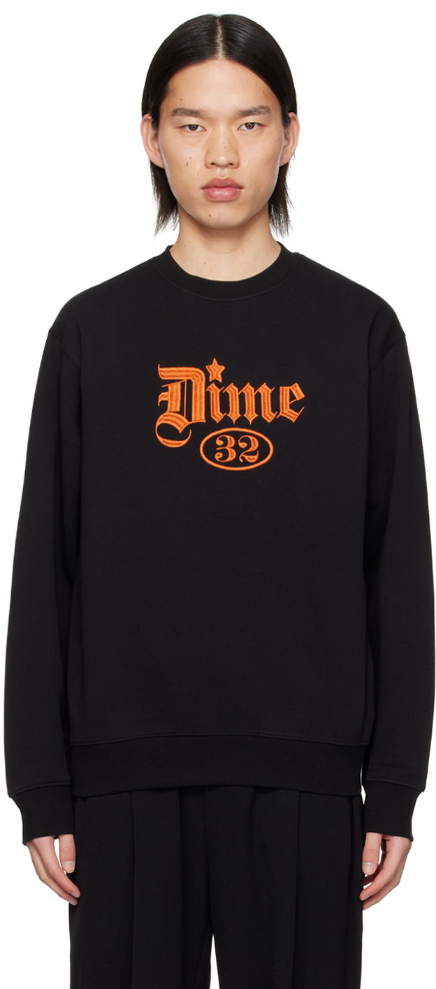 Суитчър Dime Black Exe Sweatshirt Черно | DIMESP2416BLK