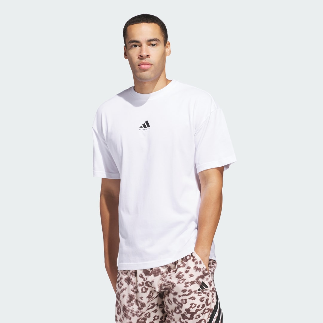 Тениска adidas Performance Select Foundation T-Shirt Бяло | JN7115, 0