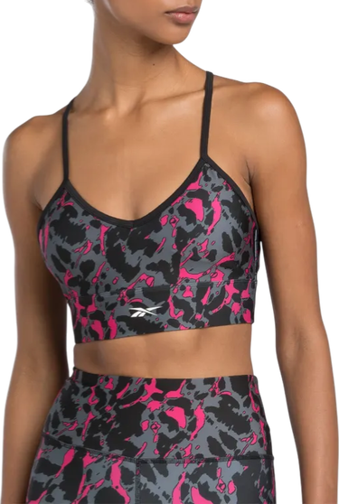 Сутиен Reebok Reebok ID Train Printed Sports Bra Многоцветен | 100208502, 3