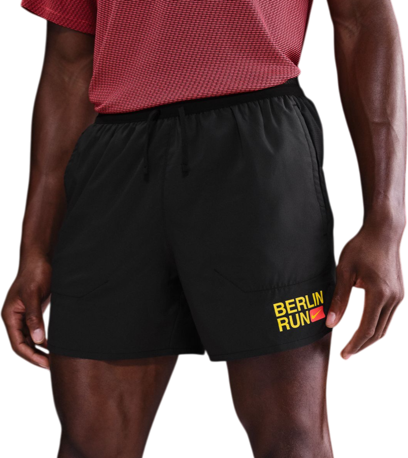 Къси панталони Nike Stride Berlin Marathon 5" Running Shorts Черно | ih4070-010