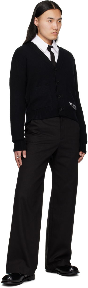 Панталони We11done We11done Eyelet Detailed Trousers Черно | WD-PT0-25-269-M-BK, 3