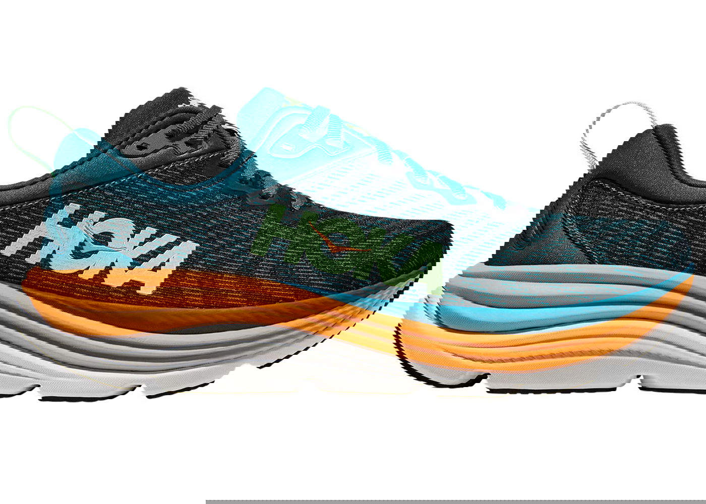 Кецове и обувки Hoka One One Gaviota 5 "Deep Lagoon Sherbet" Зелено | 1127929-DLSH, 0