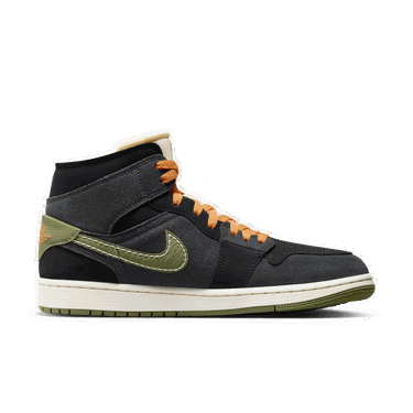 Кецове и обувки Jordan Jordan 1 Mid SE Craft Anthracite Light Черно | FD6817-003, 4