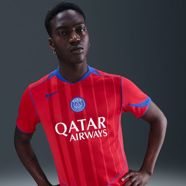 Фланелка Nike Paris Saint-Germain Stadium Third Jersey 2025/26 Червено | hj4606-680, 3