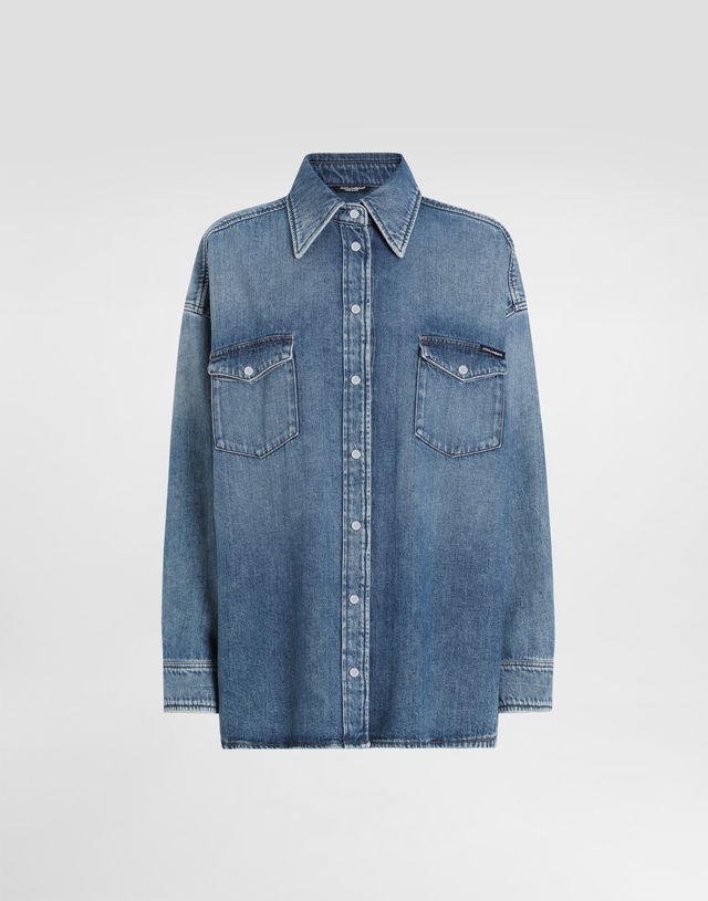 Dolce & Gabbana Oversize Denim Shirt