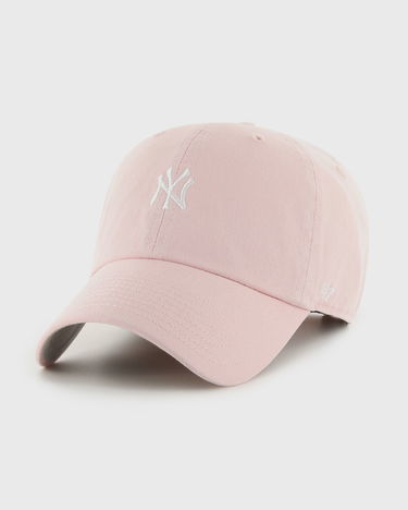 Шапка с козирка '47 Brand MLB New York Yankees BASE RUNNER '47 Clean Up Розово | B-BSRNR17GWS-PK, 0