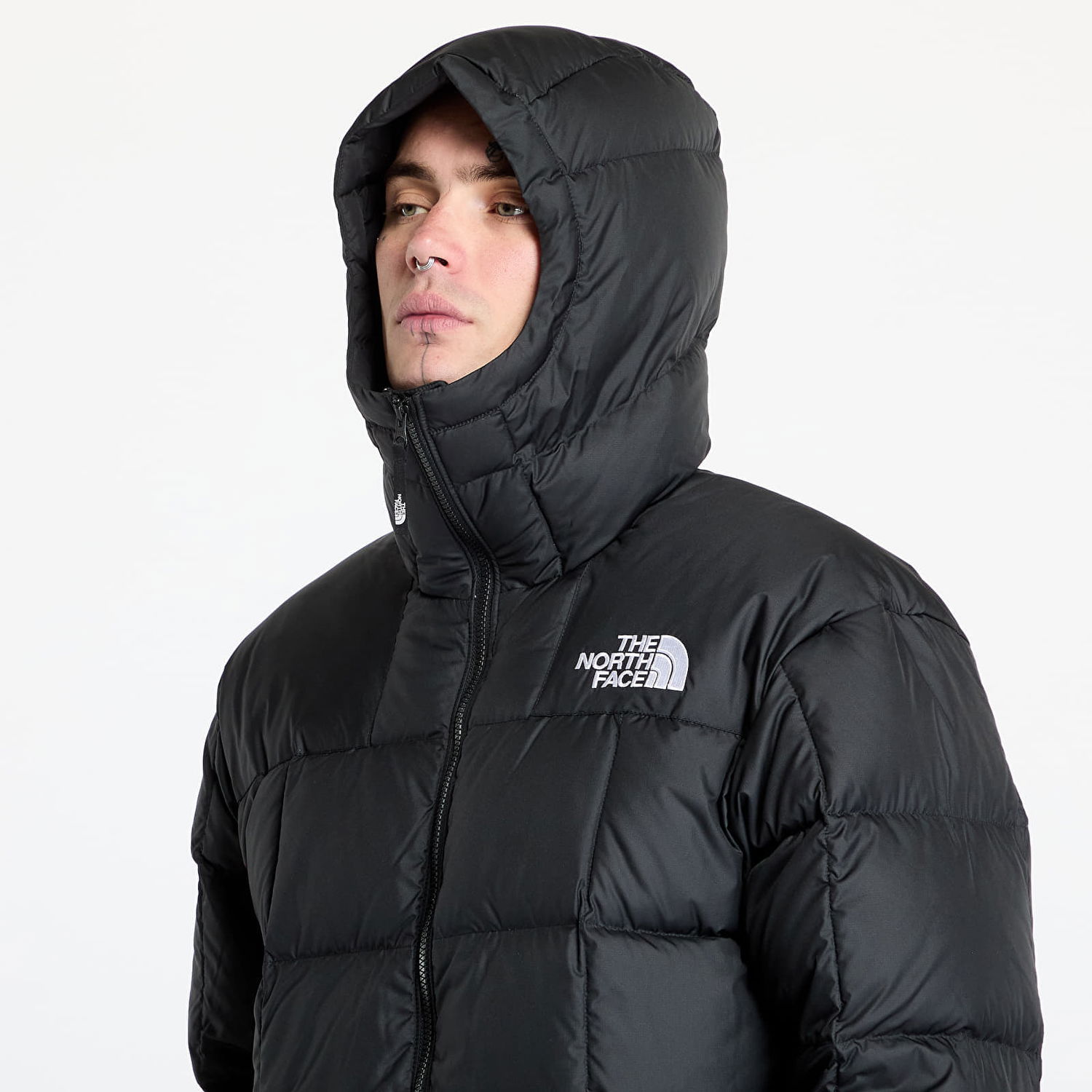 Пухо яке The North Face Lhotse Hooded Jacket TNF Черно | NF0A853C4H01, 1