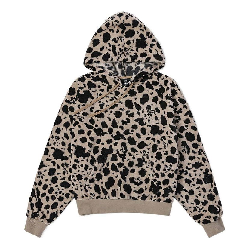 Суитчър Vans Dotty Check Fleece Hoodie Бежово | VN0A7RO1BLK