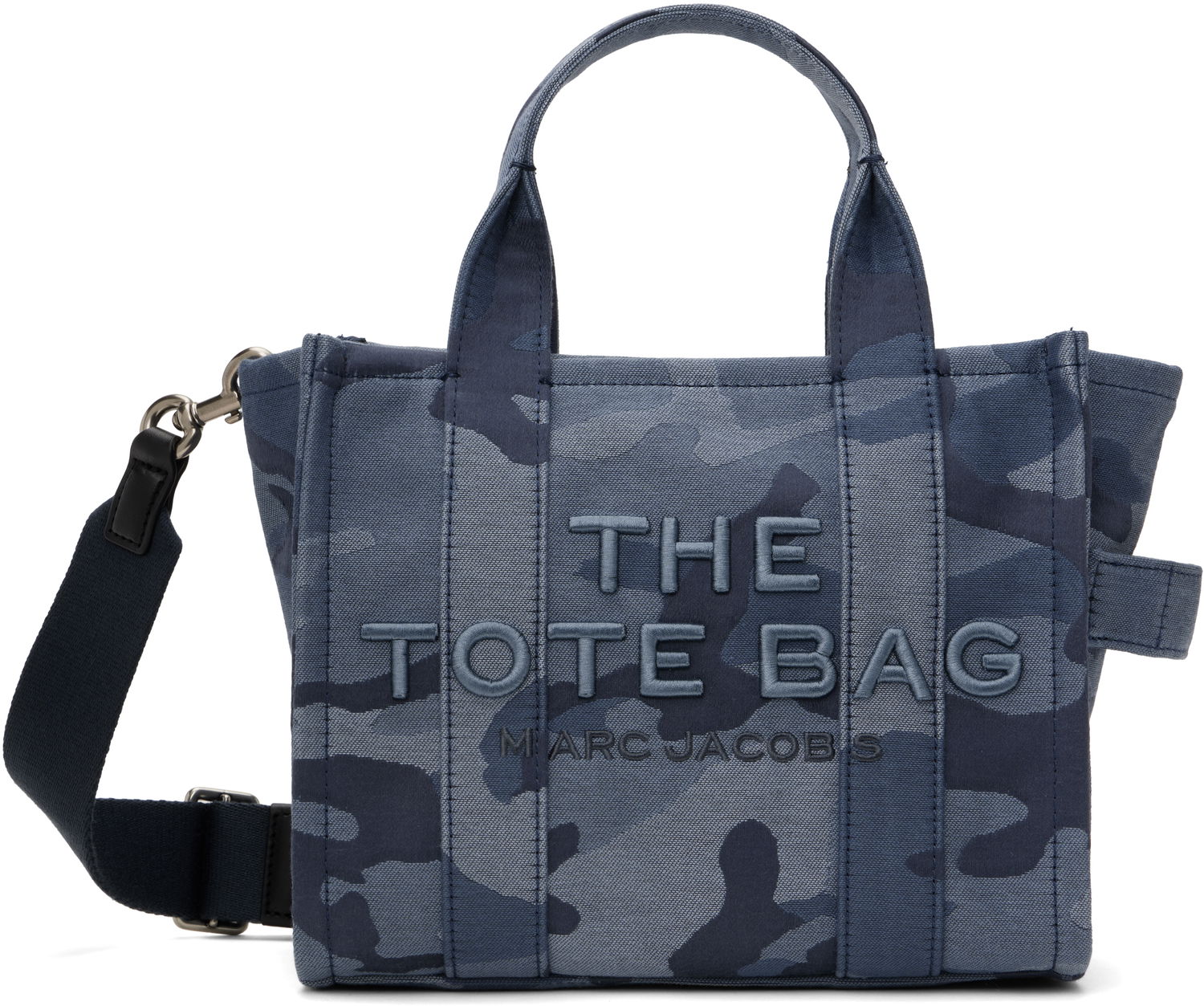 Голяма пазарска чанта Marc Jacobs Marc Jacobs 'The Camo Jacquard Small' Tote Bag Синьо | 2S4HTT003H03, 0