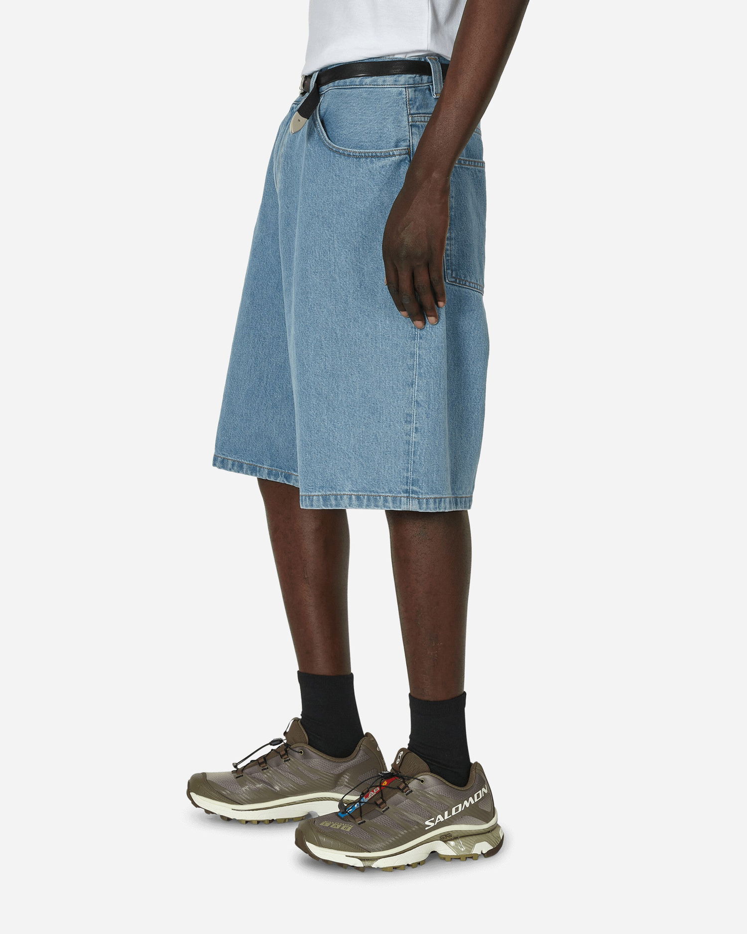Къси панталони Carhartt WIP Brandon Denim Shorts Синьо | I031921_01_06, 1