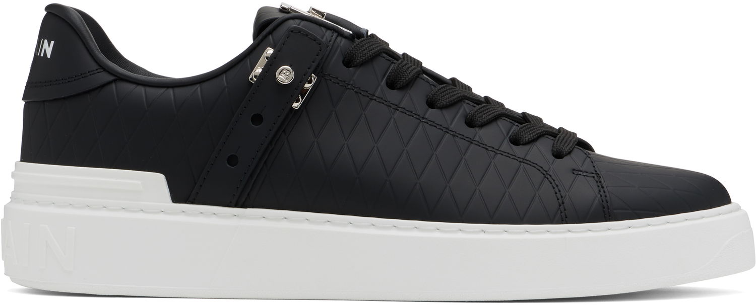 Кецове и обувки Balmain Balmain B-Court B-Buzz Черно | EM1VI370LCGD, 0