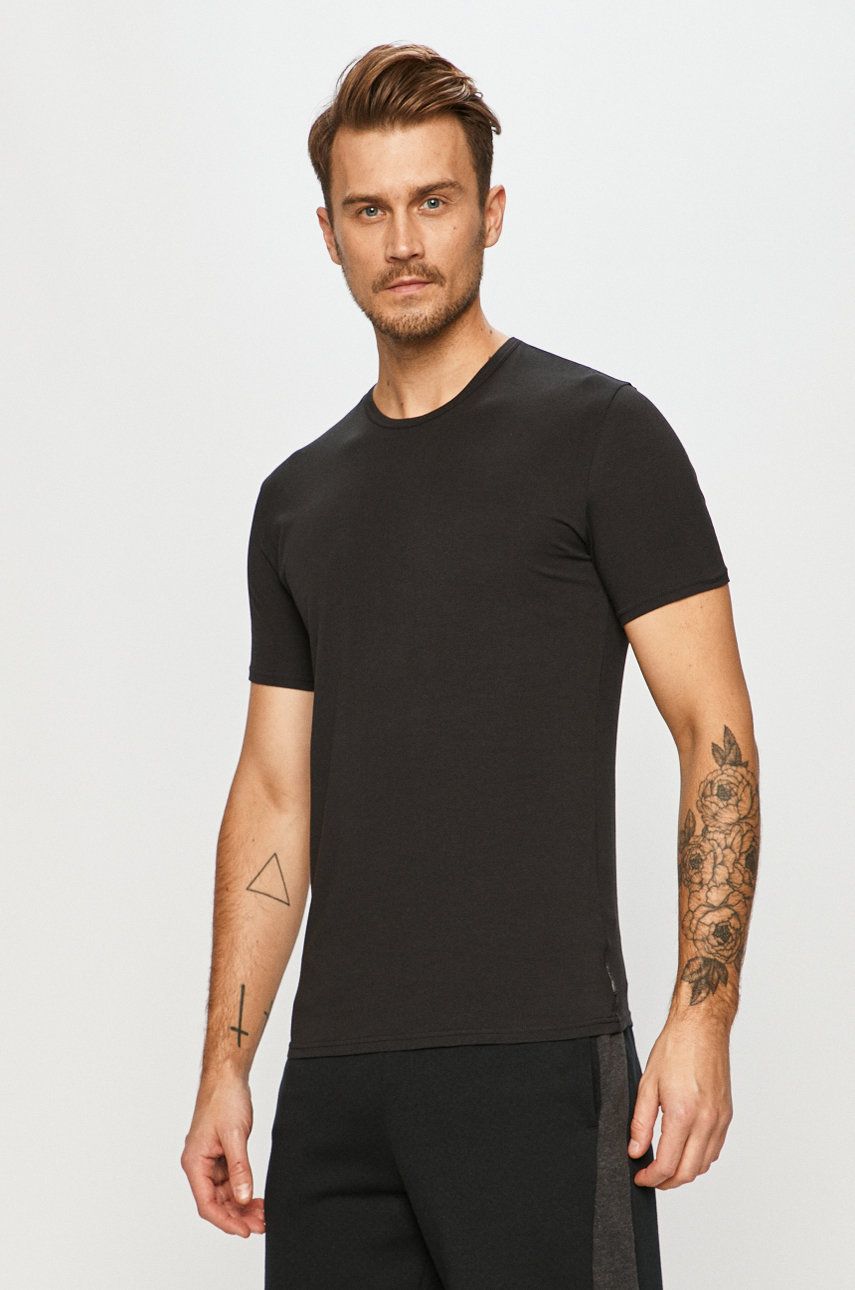 Тениска CALVIN KLEIN Two-Pack T-shirt Черно | 000NB1088A, 0