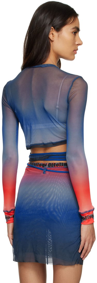 Тениска Ottolinger Ottolinger Loop Long Sleeve T-Shirt Синьо | 101012, 2