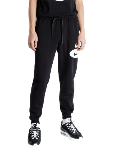 Спортни панталони Nike NSW Swoosh League Brushed Back Fleece Pants Черно | DM5467-010