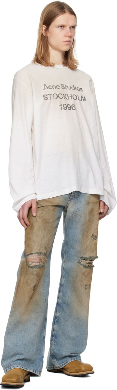 Дънки Acne Studios Acne Studios Loose Fit 2021M Jeans Синьо | B00403-, 3