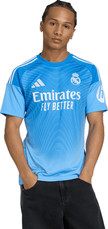 Фланелка adidas Performance Real Madrid 25/26 Home Goalkeeper Jersey Синьо | JP4178, 4