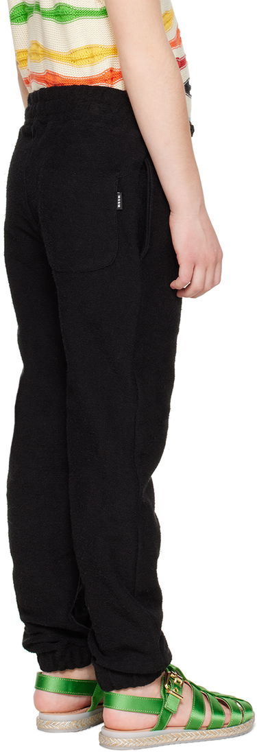 Спортни панталони MSGM MSGM Embroidered Lounge Pants Черно | MS029341, 2