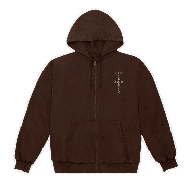 Суитчър Cactus Jack by Travis Scott YUP! Zip Hoodie Кафяво | CJMFHS09 BROW, 0