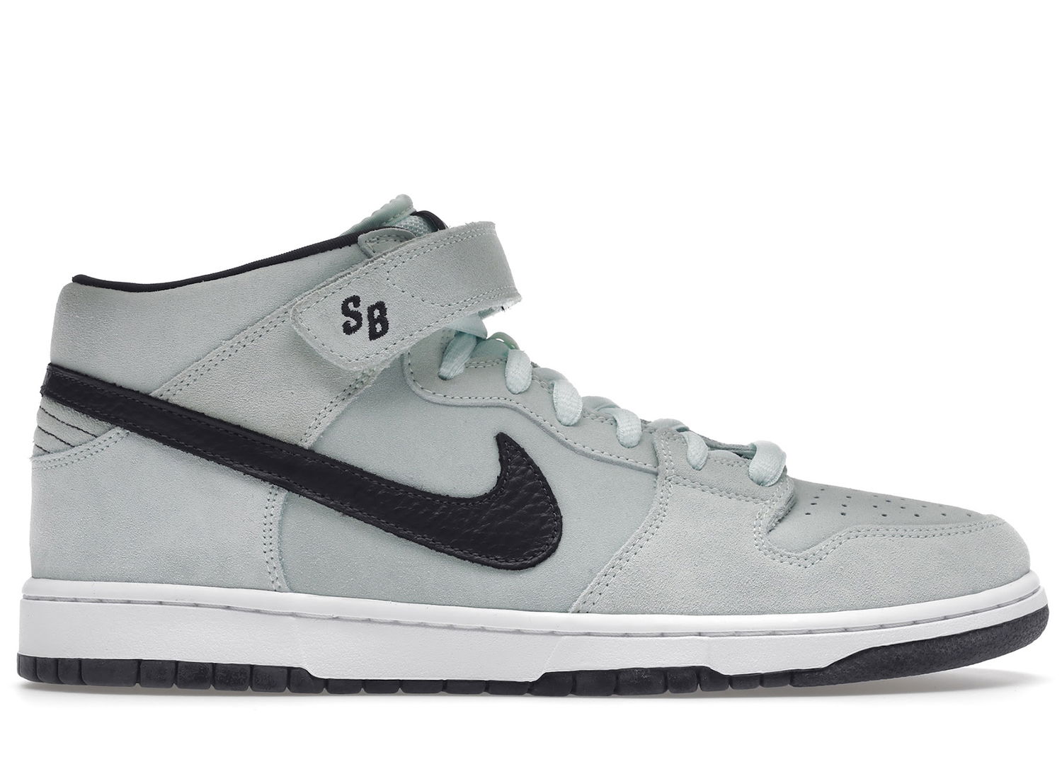 Кецове и обувки Nike SB SB Dunk Mid Sea Crystal/Ice Green Сиво | 314383-301, 0