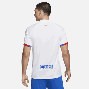 Фланелка Nike Dri-FIT FC Barcelona Stadium 2023/24 Бяло | DX2686-101, 1