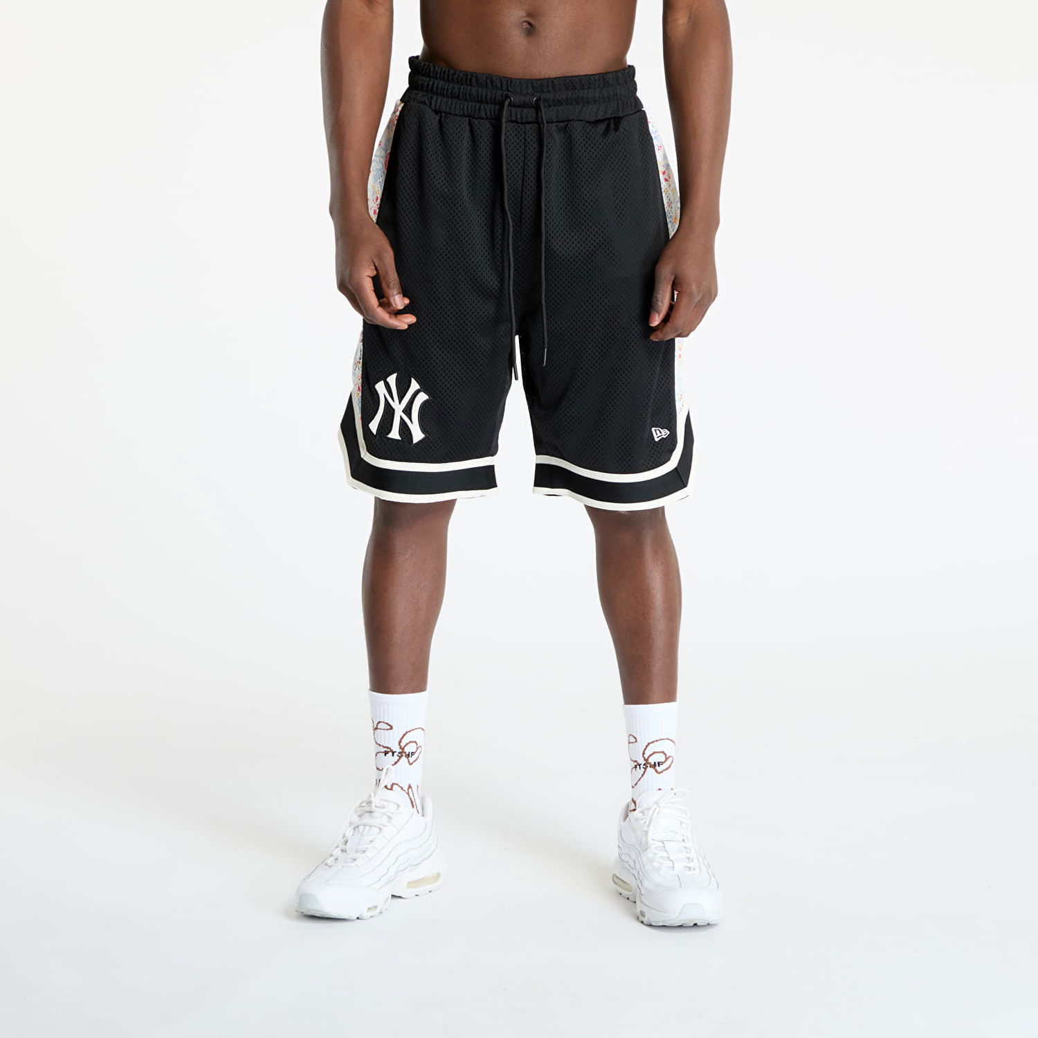 Къси панталони New Era New Era New York Yankees MLB Infill Mesh Shorts Черно | 60667831, 0