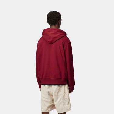 Суитчър Carhartt WIP Carhartt WIP Active Sweat Jacket Червено | I035602_4, 3