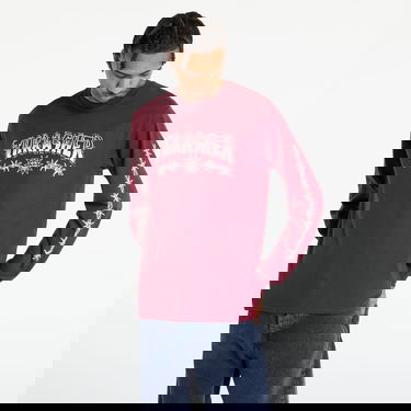 Тениска Thrasher Barbed Wire Tee Бургунди | 145287, 0