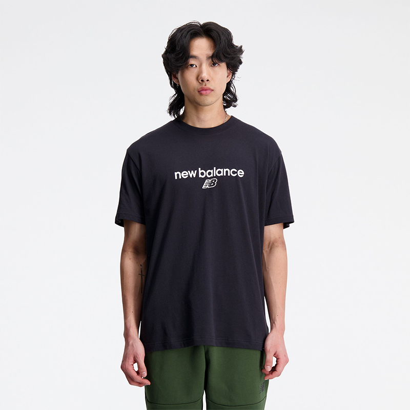 Тениска New Balance Tee Черно | MT33529BK, 0