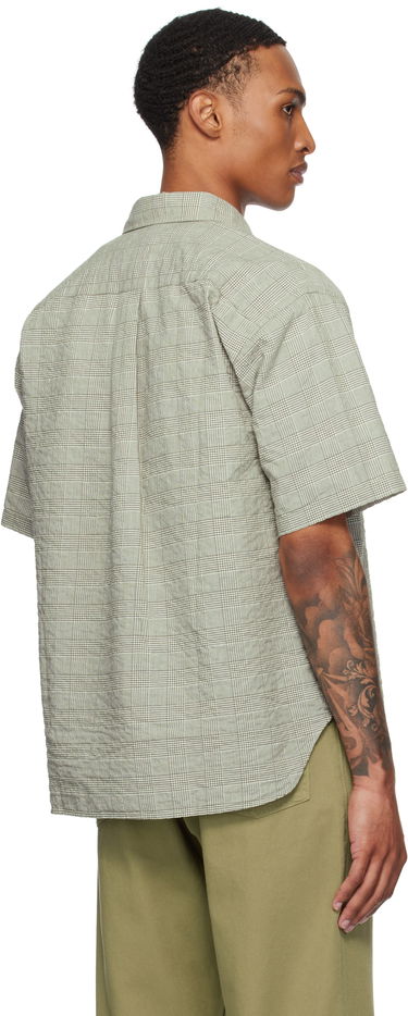 Риза NORSE PROJECTS Norse Projects Mo Oversized Check Short Sleeve Shirt Зелено | N40-0827, 2