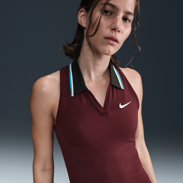 Pокля Nike NikeCourt Slam Dri-FIT Tennis Tank Бургунди | FZ6752-619, 0