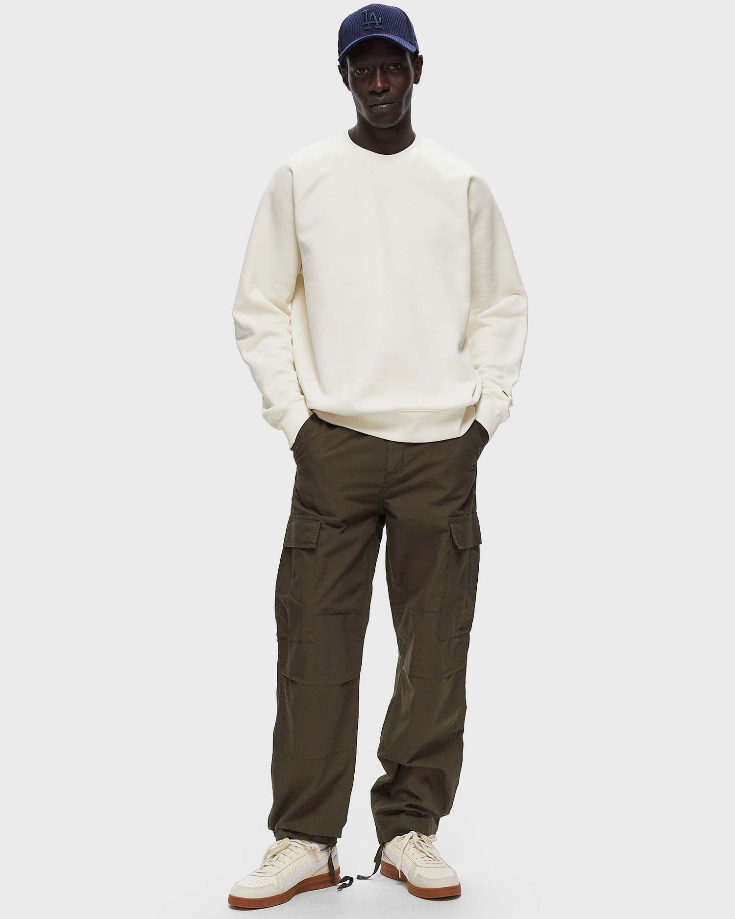 Суитчър Carhartt WIP Chase Sweat Бяло | I033660_0SH_XX, 0