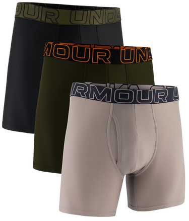 Боксерки Under Armour Under Armour SOLID 6in 3 Pack Boxer Shorts Многоцветен | 1383878-200, 0