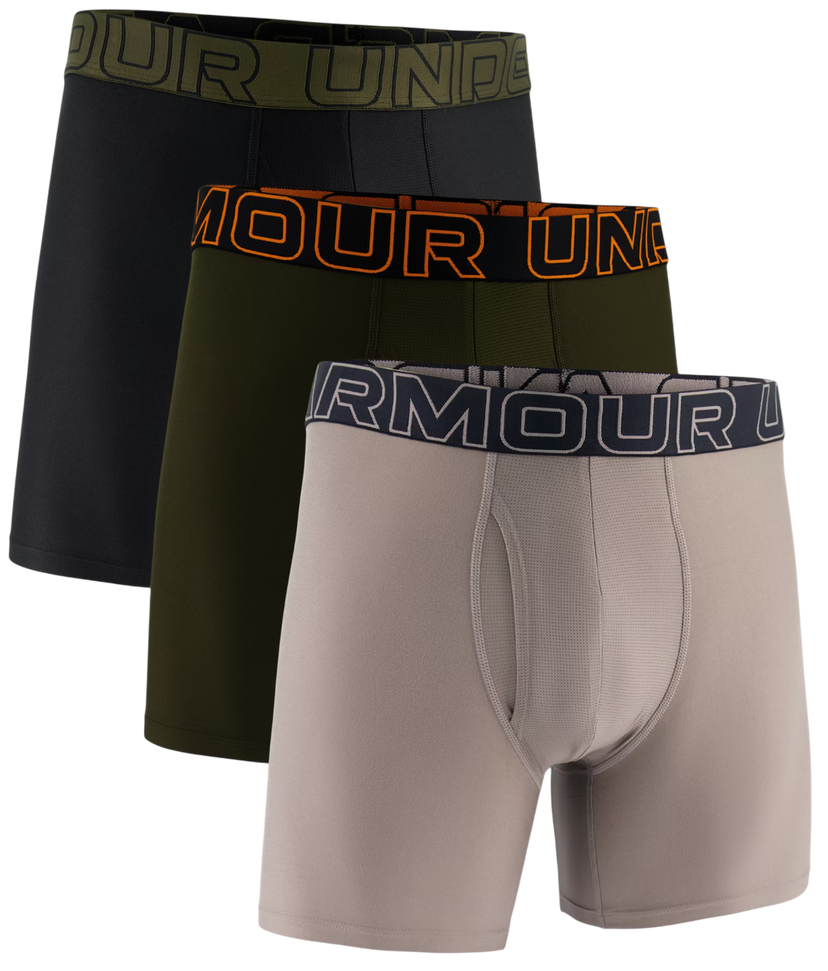 Боксерки Under Armour Under Armour SOLID 6in 3 Pack Boxer Shorts Многоцветен | 1383878-200