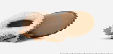 Кецове и обувки UGG Classic Mini Bow Boot Suede Бежово | 1176310-SAN, 5