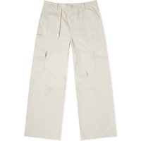 Панталони Acne Studios Patsony Twill Cargo Trousers Бяло | BK0589-AEF, 1