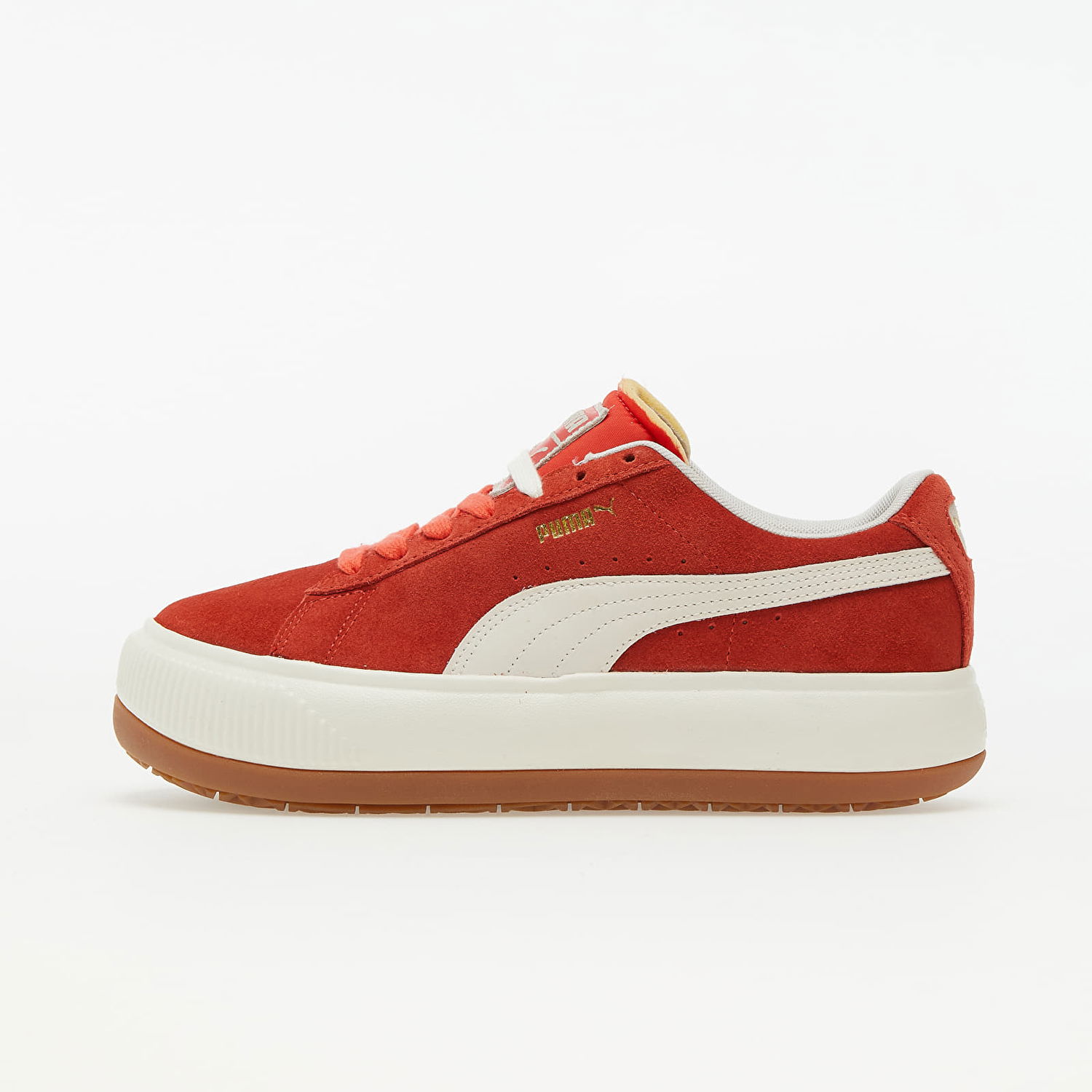 Кецове и обувки Puma Suede Mayu UP W Червено | 38165002, 0