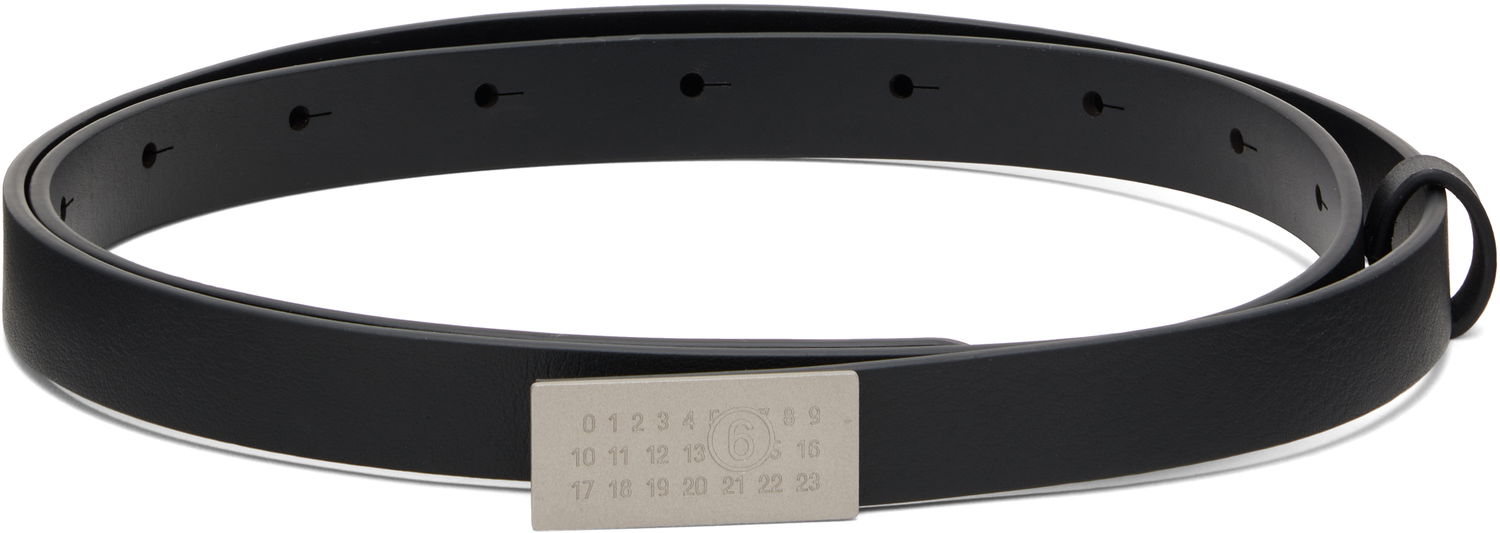 Колани Maison Margiela MM6 Maison Margiela Numeric Belt Черно | SA5TP0011 P8326, 0