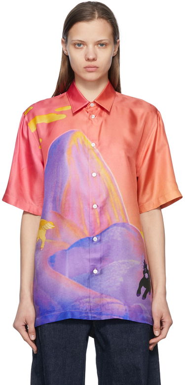 Риза Stella McCartney Stella McCartney Fantasia Landscape Shirt Многоцветен | 6200033STA91, 0