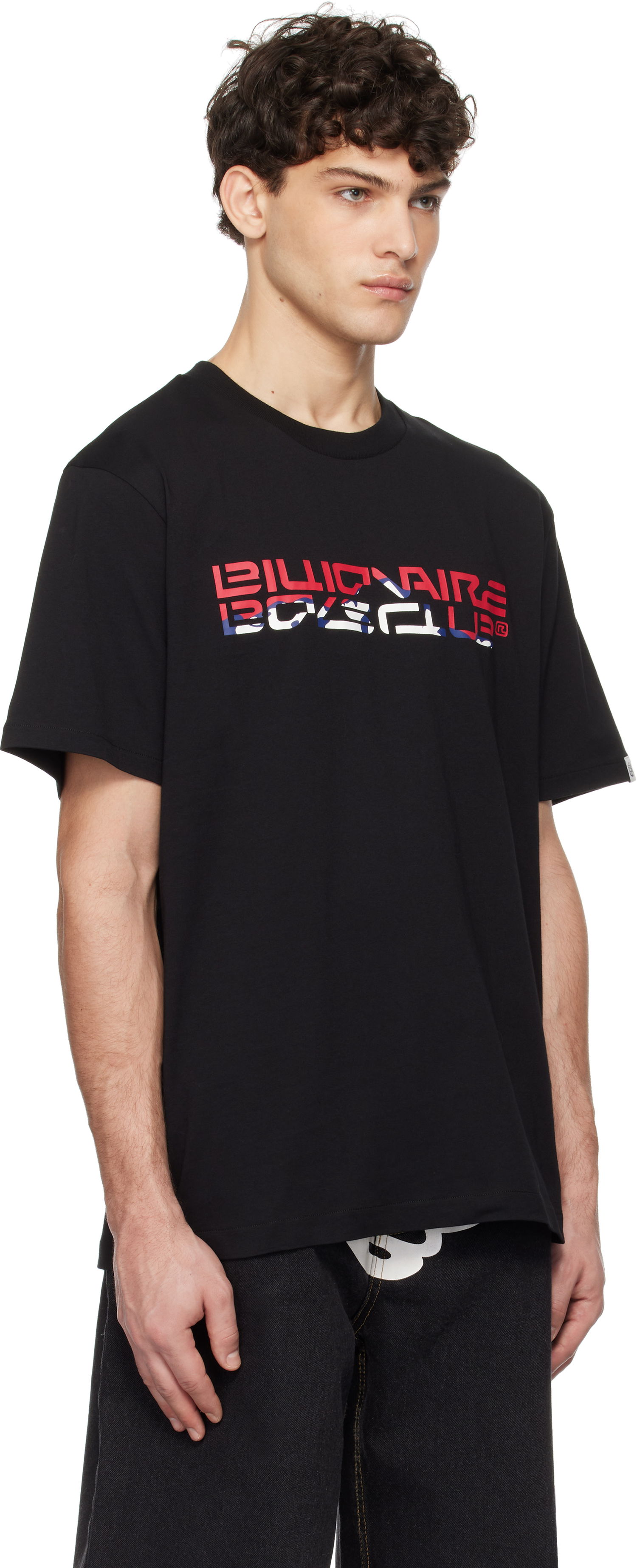 Тениска BILLIONAIRE BOYS CLUB Boys Club Mountain Logo Graphic T-shirt Черно | B24463, 1