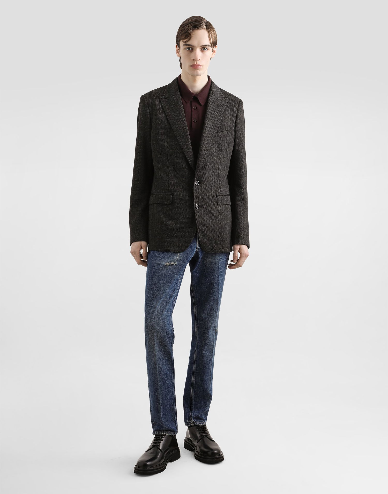 Дънки Dolce & Gabbana Dolce & Gabbana Regular Fit Cotton Jeans Синьо | GYJCCDG8NJ8S9001, 1
