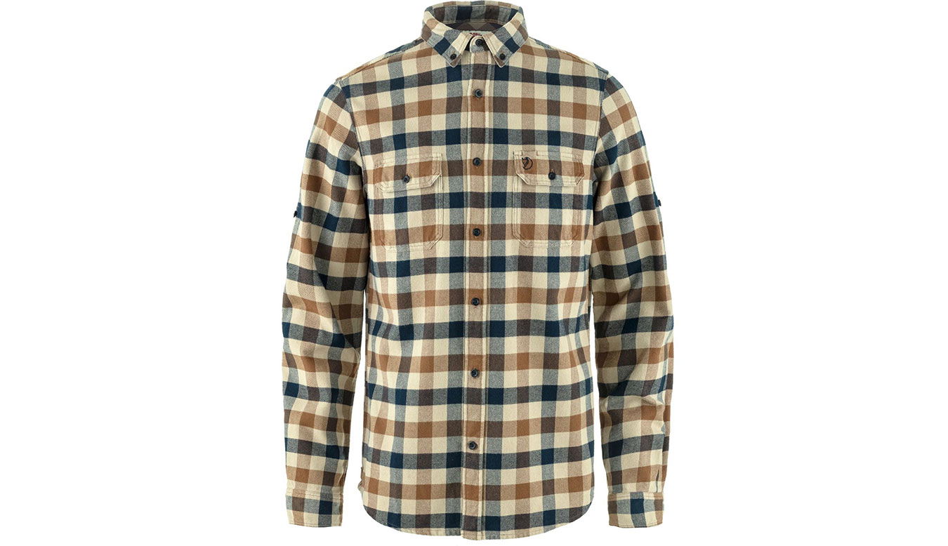 Риза FJÄLLRÄVEN Skog Plaid Flannel Shirt Многоцветен | F81353-118-555, 1
