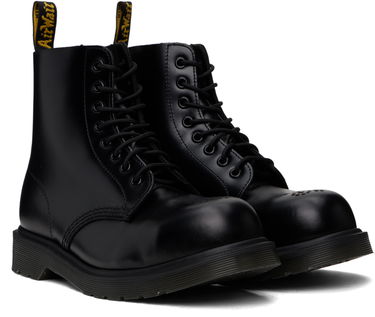 Облекло Dr. Martens 1460 Analine Steel Toe Boots Черно | 41001001, 3