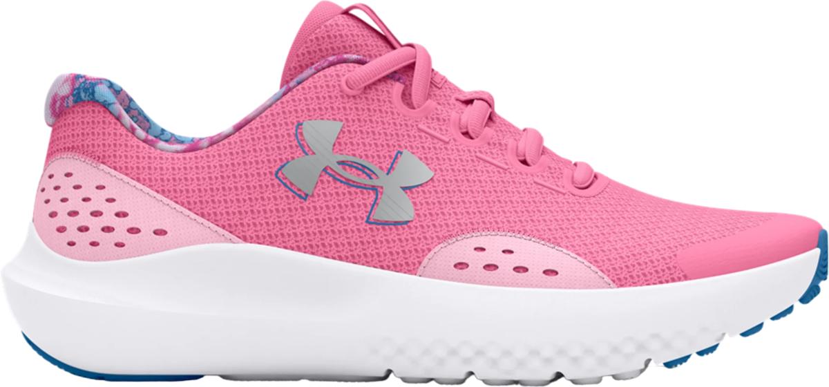Кецове и обувки Under Armour UA GGS Surge 4 Print Розово | 3027411-600, 0