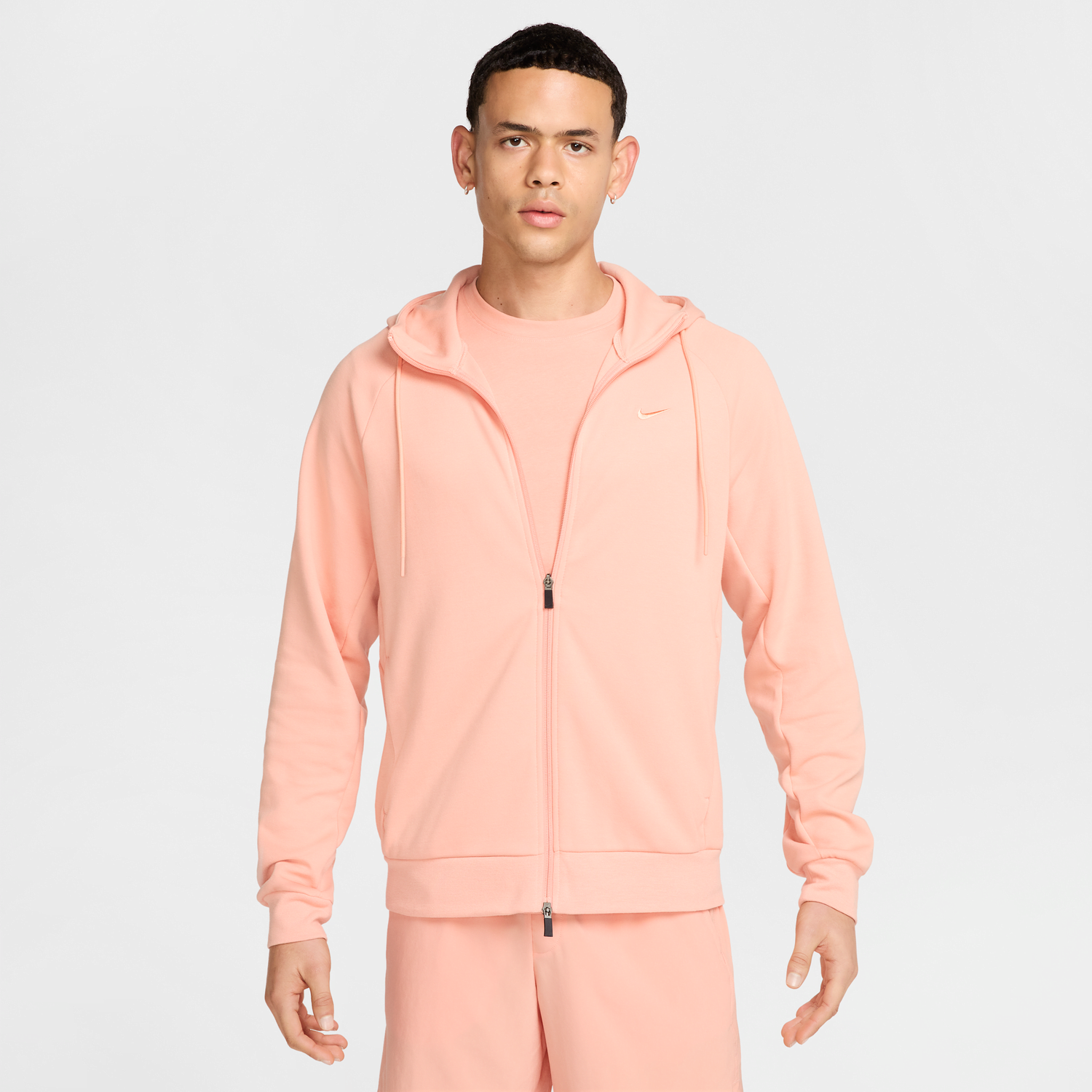 Суитчър Nike Primary Fleece Dri-FIT UV Full-Zip Hoodie Розово | FZ0967-844, 0