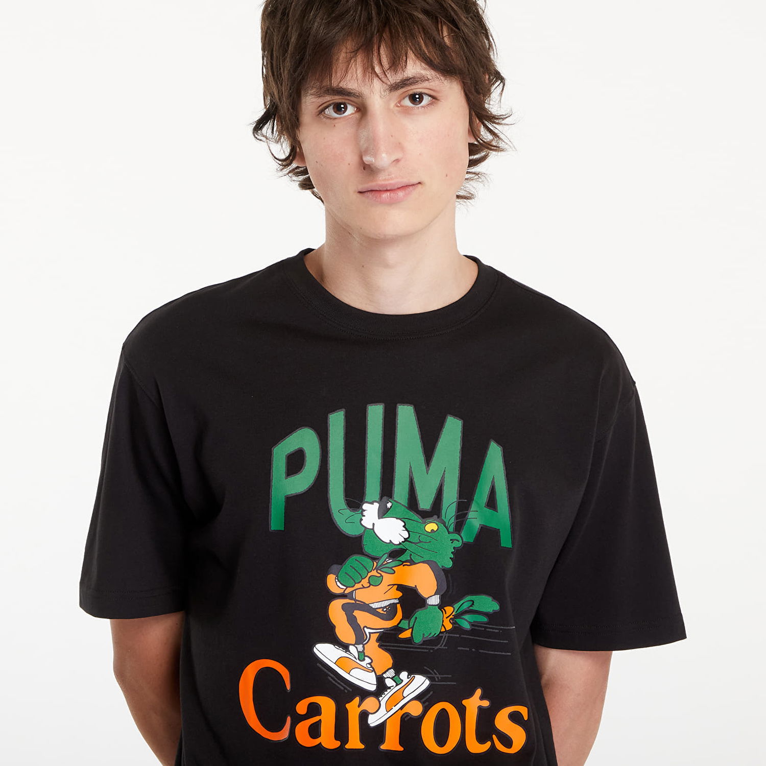 Тениска Puma Carrots x Graphic Tee Black Черно | 62744301, 1