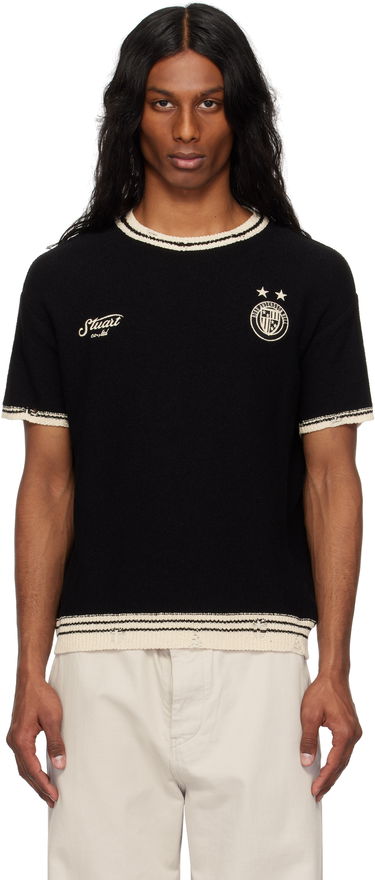 Пуловер Andersson Bell Andersson Bell Football Short Sleeve T-Shirt Черно | atb1285m, 0