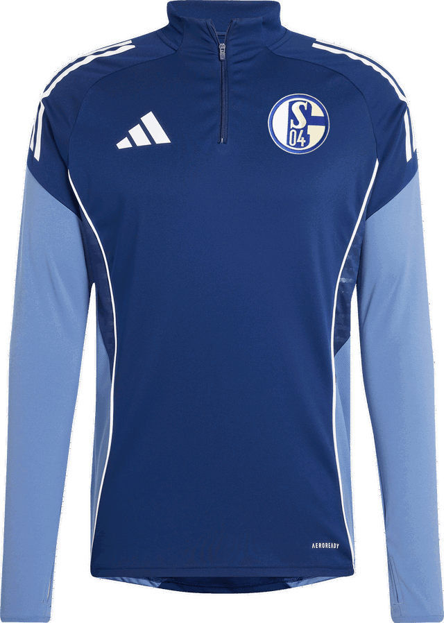 FC Schalke 04 AEROREADY Quarter-Zip Long-sleeve Training Top