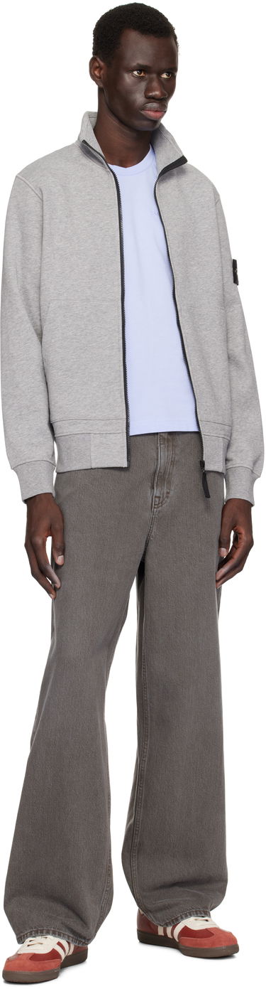 Суитчър Stone Island Stone Island Logo Patch Sweatshirt Сиво | K1S156100643S0051, 4