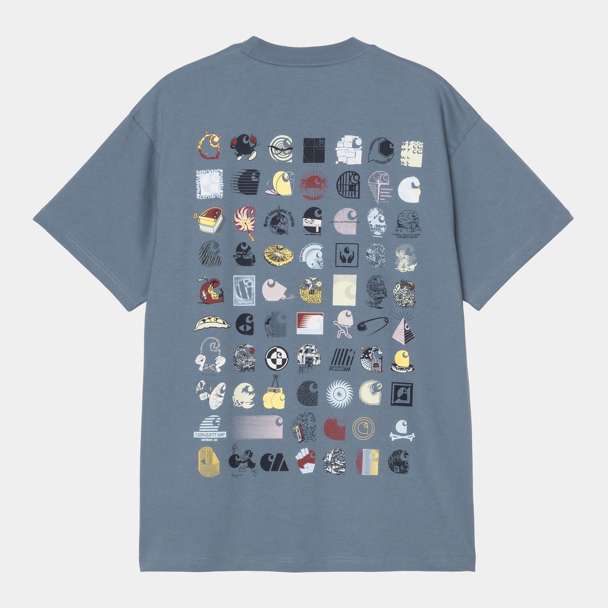Тениска Carhartt WIP C Logo Archive Short Sleeve T-Shirt Синьо | I035439_9, 1